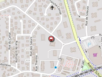 Carte de Caspar Thierry à Lingolsheim