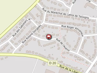 Carte de Cunique Claude à Senonches