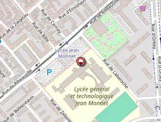 Carte de Kirsch Virginie à Strasbourg