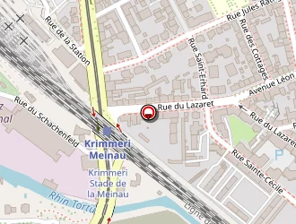 Carte de La Couronne à Strasbourg