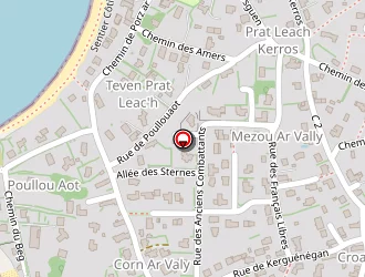 Carte de Sg à Ploudalmézeau