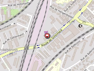 Carte de Pro Inter à Strasbourg