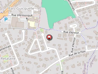 Carte de Le De A Coudre à Folgoët (le)