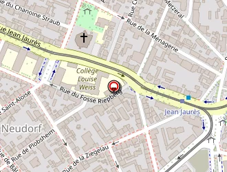 Carte de Wagner à Strasbourg