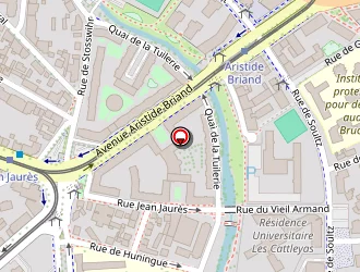 Carte de Colette Mauri à Strasbourg