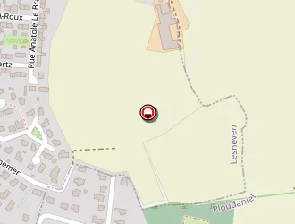 Carte de Mcdonald's à Lesneven