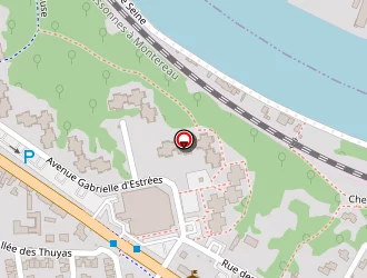 Carte de La Poste à Coudray-montceaux (le)