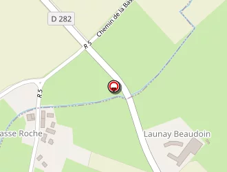 Carte de Manoir De Launay Beaudoin à Baguer-pican