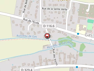 Carte de Tonelli Victor à Gas