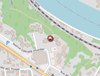 Carte de La Poste à Coudray-montceaux (le)