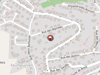 Carte de A.c.b (action Contrôles Bâtiment) à Brest