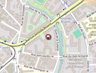 Carte de Axe à Strasbourg