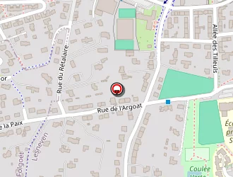 Carte de Poriel Gilbert à Lesneven