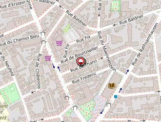 Carte de Wolff Julien à Strasbourg