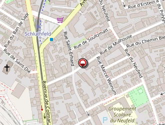 Carte de Groslier Philippe à Strasbourg