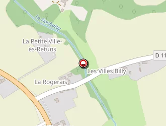 Carte de La Rogerais à Ploubalay