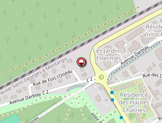 Carte de Jacquet John à Mennecy