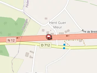 Carte de A L'eau Toutou à Pédernec