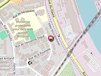 Carte de Plusserver Ag à Strasbourg