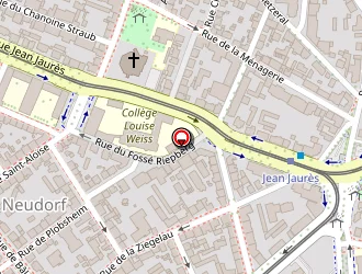 Carte de Fourty Niners à Strasbourg