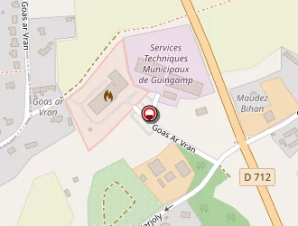 Carte de C.g.t. Communaux De Guingamp à Saint-agathon