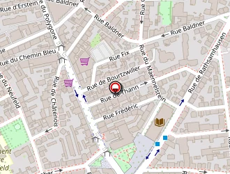 Carte de Taverna Bruno à Strasbourg