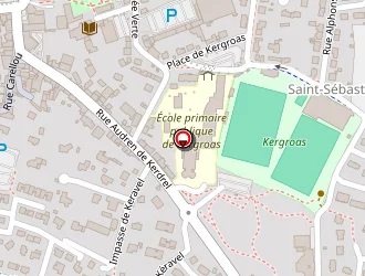 Carte de Le Bras Helene à Lannilis