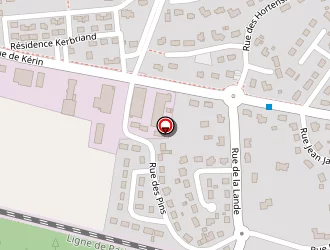 Carte de Coat Leron à Plouigneau