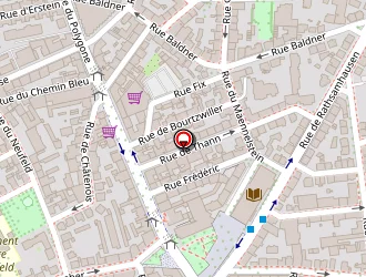 Carte de Daunis Aurore à Strasbourg