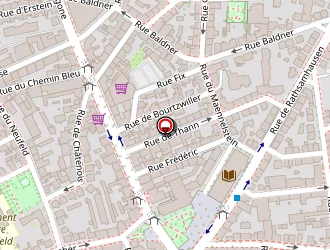 Carte de Optic 2000 à Strasbourg