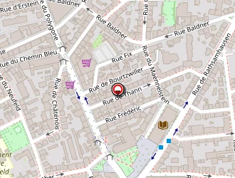 Carte de Kw Batteries à Strasbourg