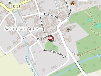 Carte de Lucas Sylvie à Saron-sur-aube