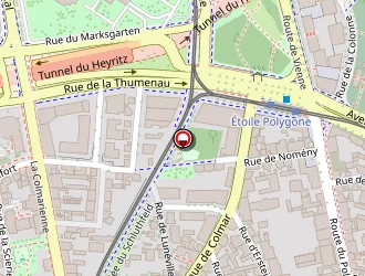 Carte de Centre Dorcas à Strasbourg