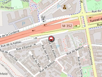 Carte de Rieffel Louis à Strasbourg