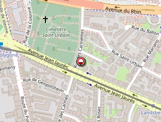 Carte de Rouge Et Blanc à Strasbourg