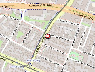 Carte de Schackis Daniel à Strasbourg