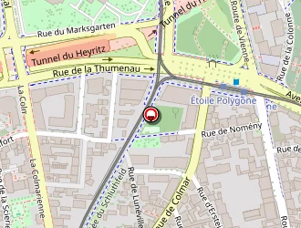 Carte de Burger Philippe à Strasbourg