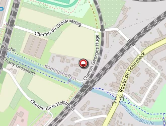 Carte de Claude Bronner à Strasbourg