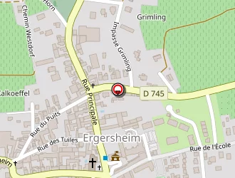 Carte de Brand Charles Et Anny à Ergersheim