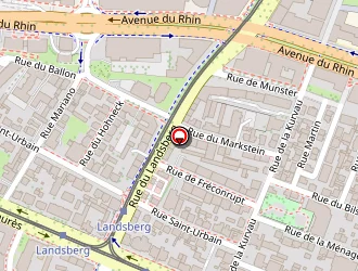 Carte de Reinartz Ingrid à Strasbourg