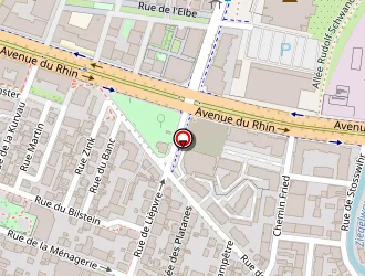 Carte de Electric Vetter à Strasbourg