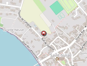 Carte de Agence Postale à Saint-suliac