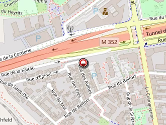 Carte de Tribou Gary à Strasbourg