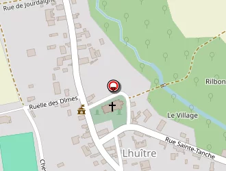 Carte de Ecole Primaire à Lhuître