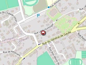 Carte de Le Goarant Michèle à Lesneven