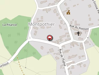 Carte de Patrick Muller Taupier à Montpothier