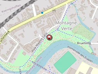 Carte de Marx Pérrine à Strasbourg