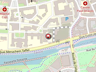 Carte de Le Raton Laveur à Strasbourg