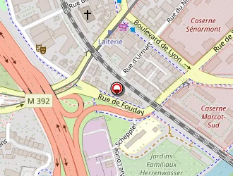 Carte de Cercle Nautique Ill-club à Strasbourg