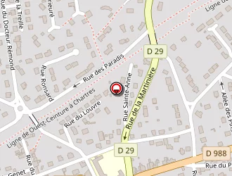 Carte de Crazy's Two à Saint-arnoult-en-yvelines